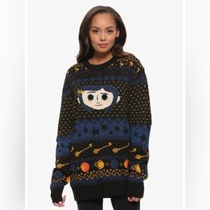 Coraline “Ugly Christmas Sweater” (NWOT)